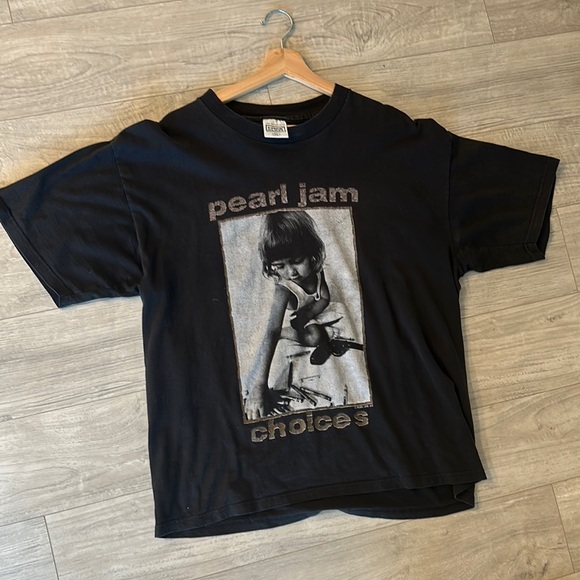 Pearl Jam vintage tee Choice 1992